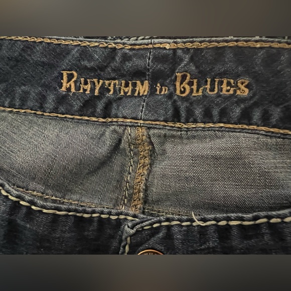 Rhythm in Blues Denim Jeans Womens size 14 - Picture 7 of 8